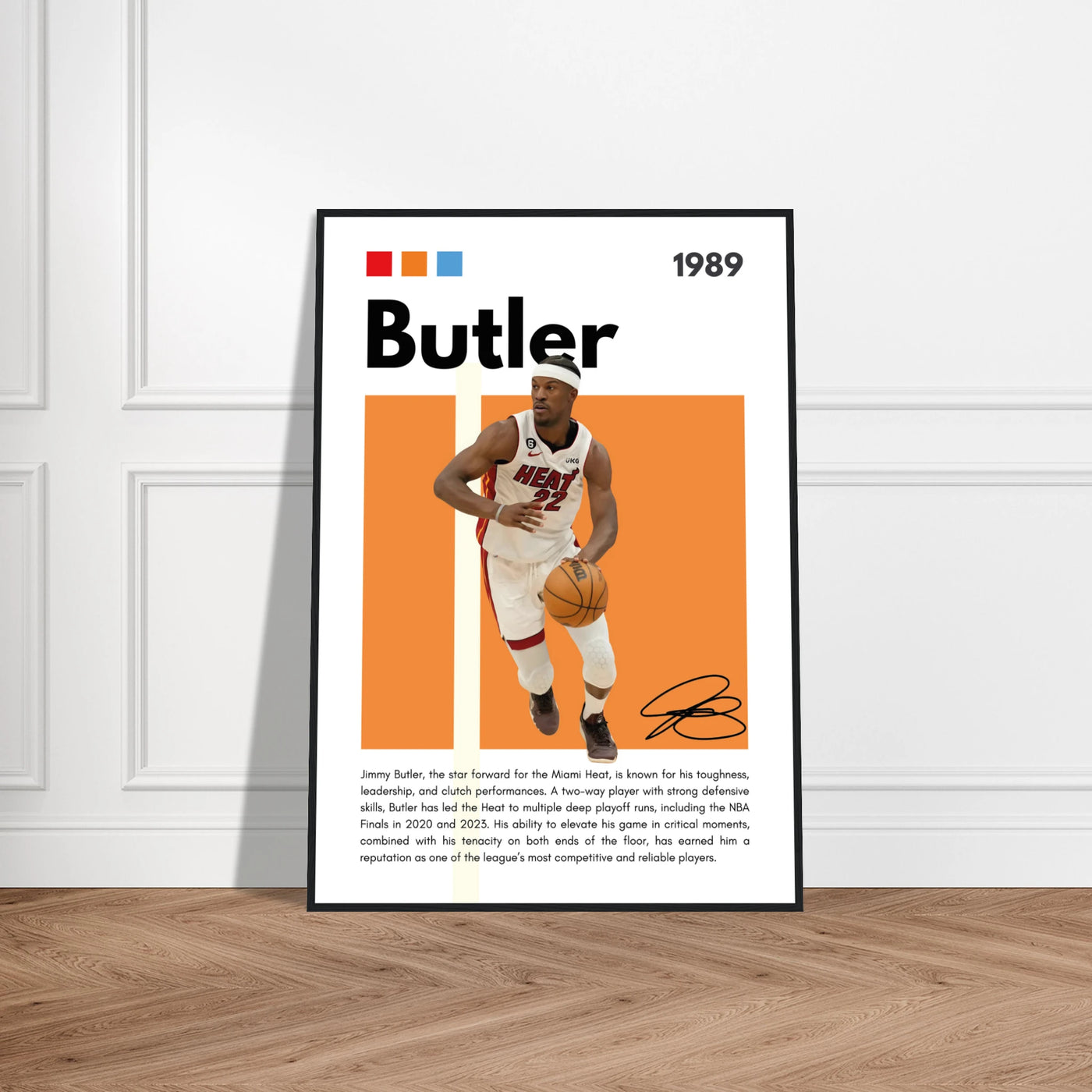 Jimmy Butler Heat Culture Miami Framed Poster Vibrantwalls