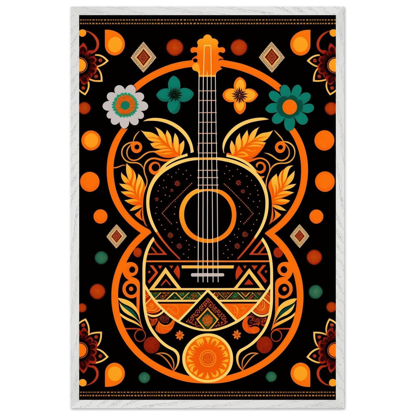 Boho Guitar Dreams - Vibrantwalls