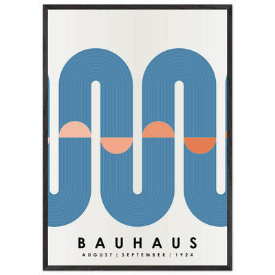 Bauhaus-Style The Blue - Vibrantwalls