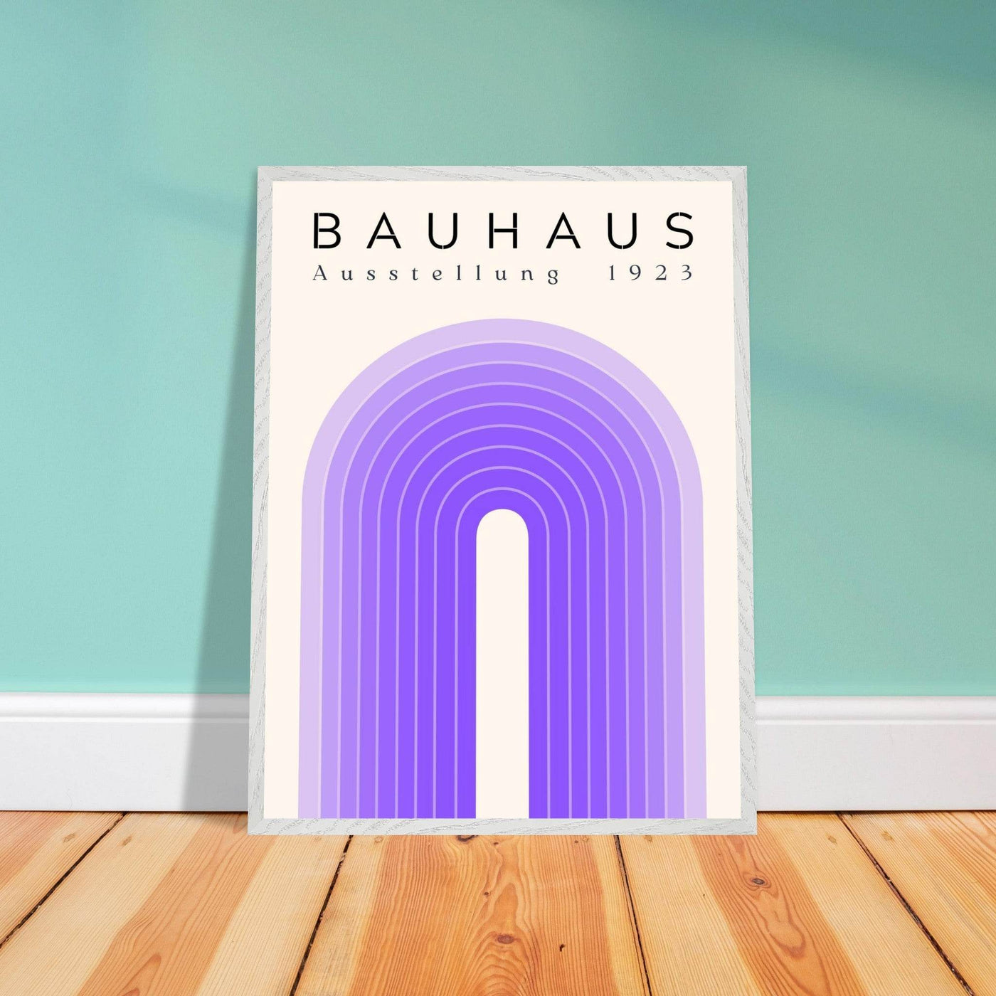 Bauhaus Ausstellung 1923 Violet - Vibrantwalls