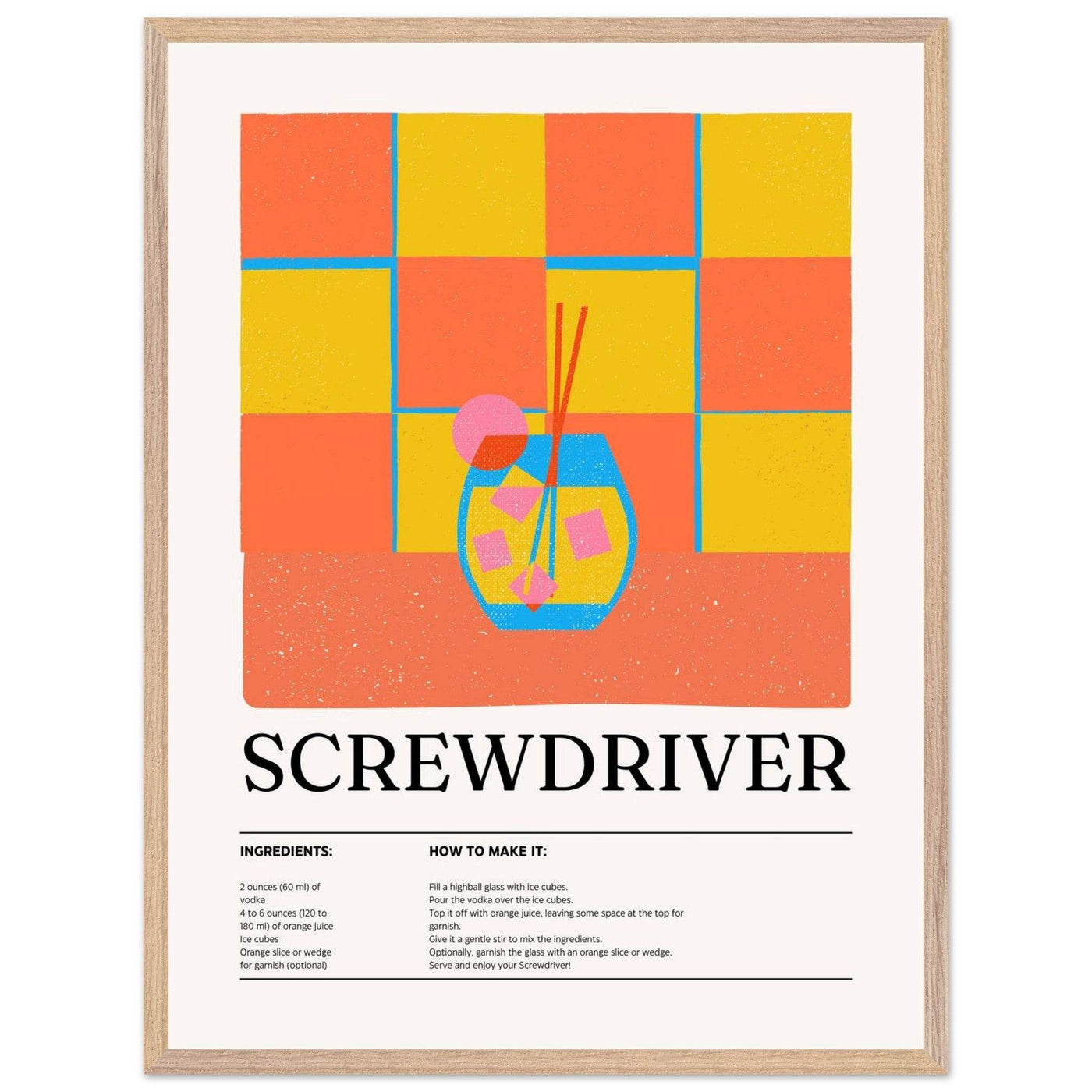 Screwdriver Cocktail Recipe - Vibrantwalls