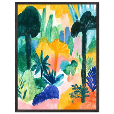 Abstract Tropical - Vibrantwalls