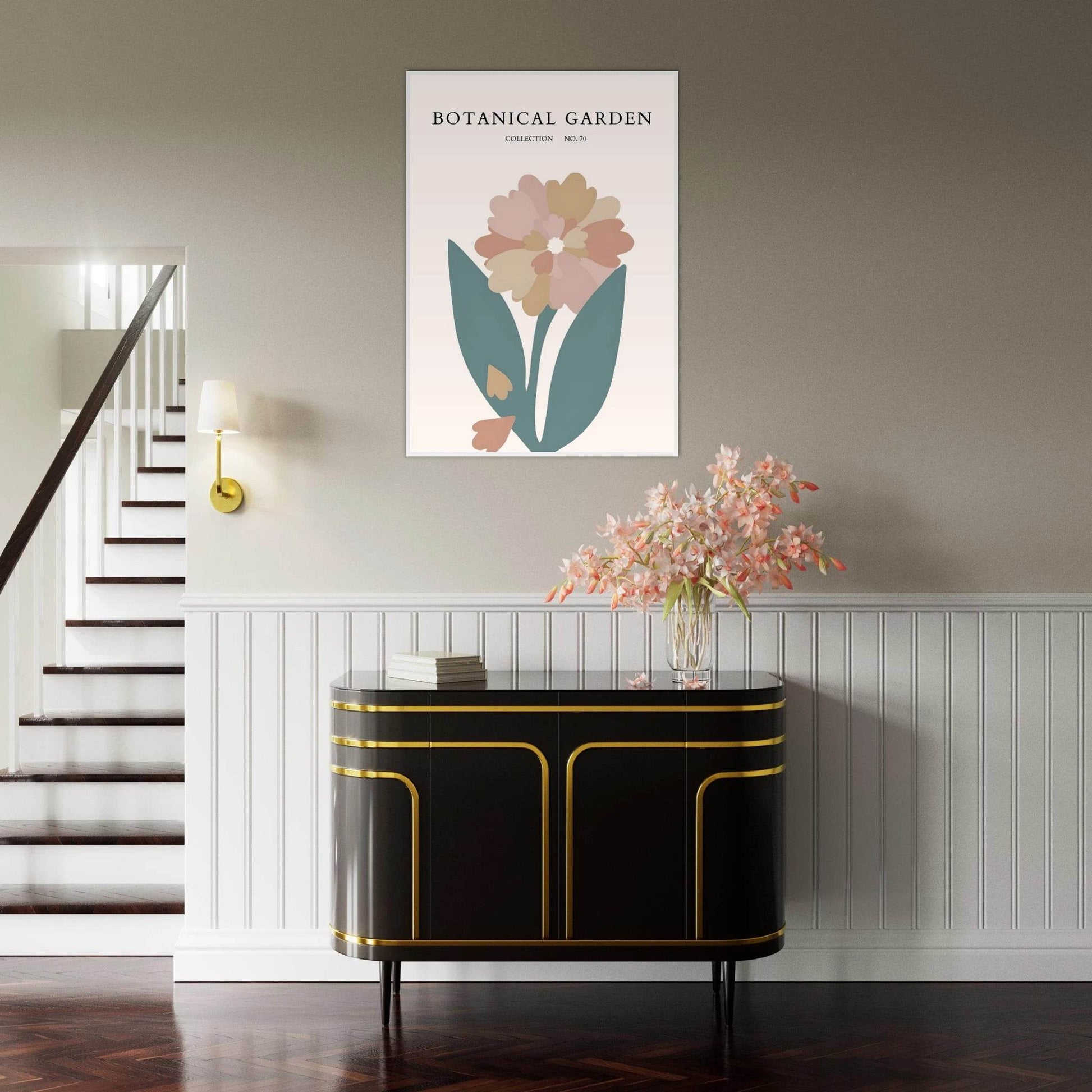 Lavender Bloom Floral Poster - Vibrantwalls