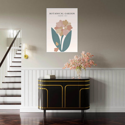 Botanical Garden Framed Poster – Gentle Floral Art Print | Soft Palette Home Decor | Ready-to-Hang - Vibrantwalls