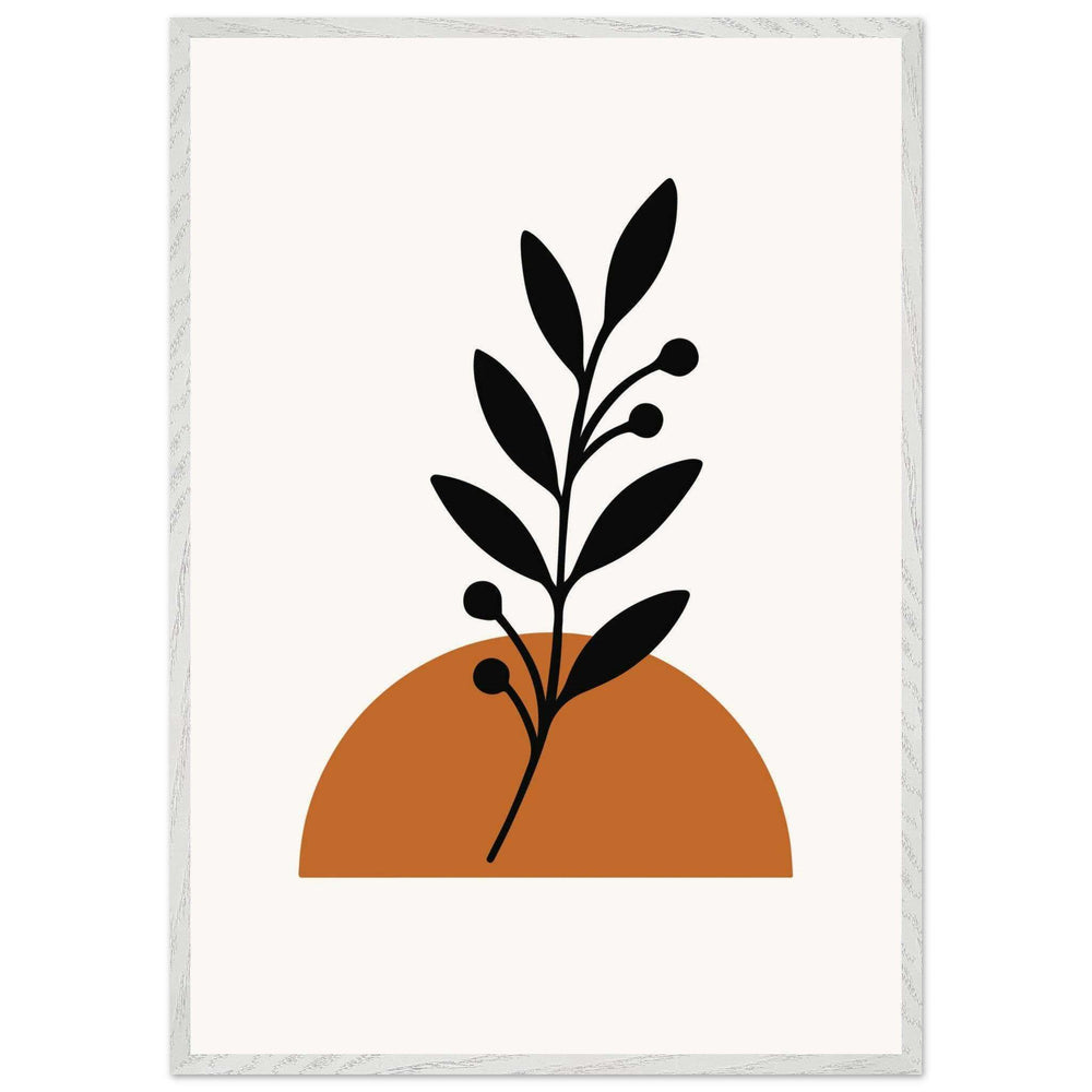 Botanical Sunset Nature Inspired Wall Art - Vibrantwalls