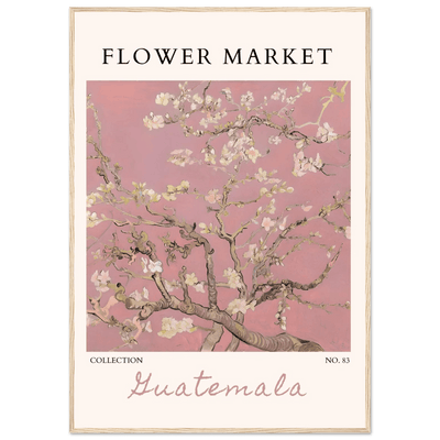 Pink Blossom Nature Framed Poster – Serene Floral Art Print | Ready-to-Hang in Multiple Sizes & Frame Finishes - Vibrantwalls