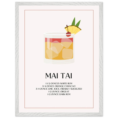 Mai Tai Cocktail Recipe - Vibrantwalls