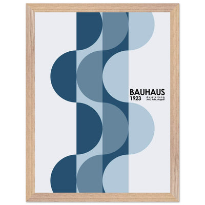 Bauhaus-Style The Blue Design - Vibrantwalls