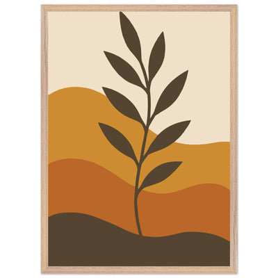 Minimalist Desert Bloom - Vibrantwalls