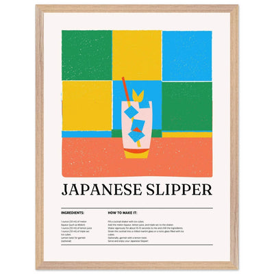 Japanese Slipper Cocktail Recipe - Vibrantwalls