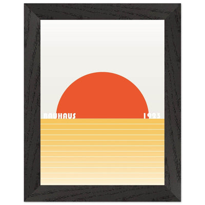 Bauhaus Sunset Abstraction - Vibrantwalls