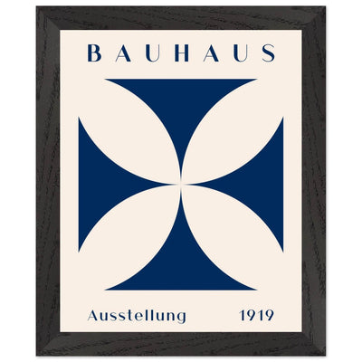 Bauhaus Exhibition 1919 - Navy Cream - Vibrantwalls