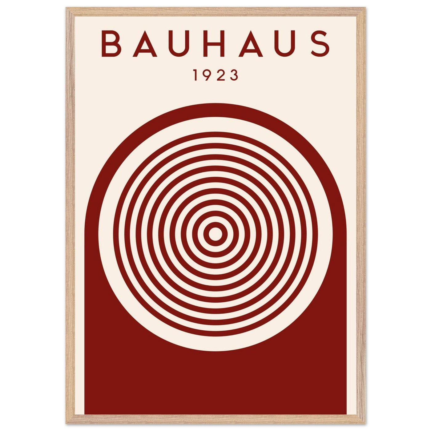 Bauhaus Ausstellung 1923 Concentric Circle - Vibrantwalls