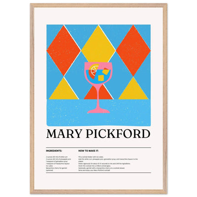 Mary Pickford Cocktail Recipe - Vibrantwalls