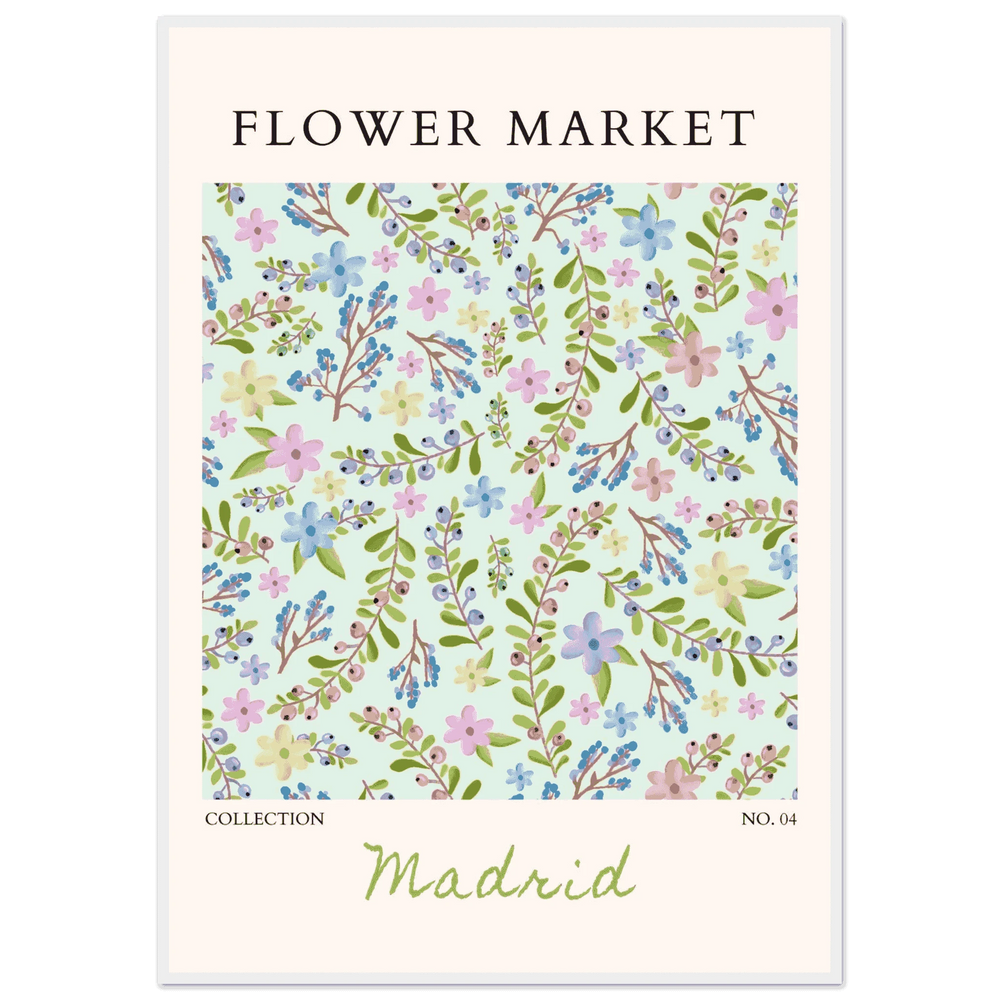 Whimsical Floral Wall Art - Vibrantwalls