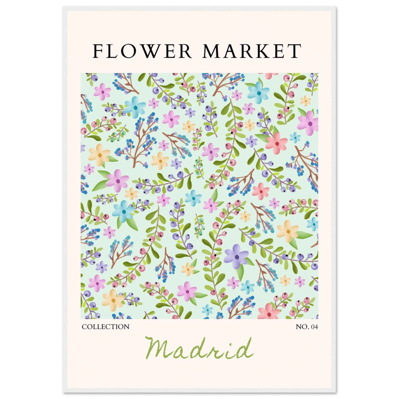 Whimsical Floral Wall Art - Vibrantwalls