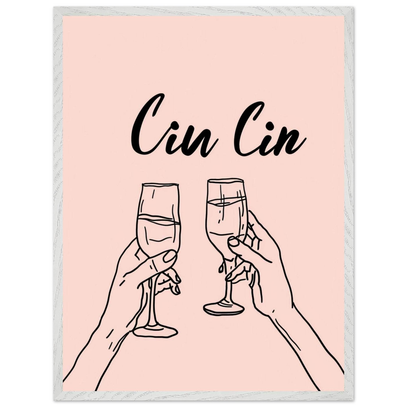 Cin Cin Toast Art Print - Vibrantwalls