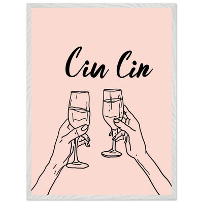 Cin Cin Toast Art Print - Vibrantwalls