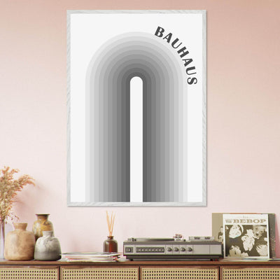 Bauhaus-Style Gradient Arch - Vibrantwalls