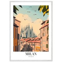 Milan Italy Wall Art - Vibrantwalls