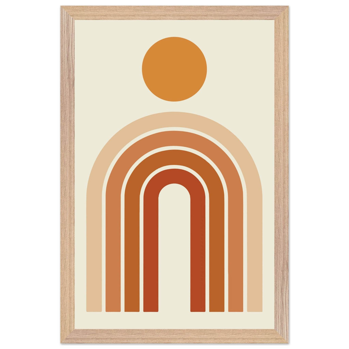 Boho Desert Rainbow - Vibrantwalls