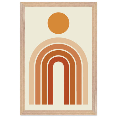 Boho Desert Rainbow - Vibrantwalls