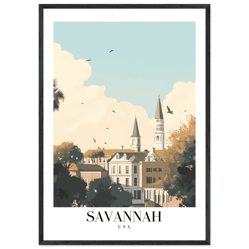 Savannah USA Wall Art - Vibrantwalls
