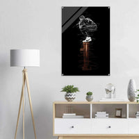 Connor McGregor Scribble Art Acrylic Print – Dynamic, Modern, & High-Impact Wall Decor - Vibrantwalls