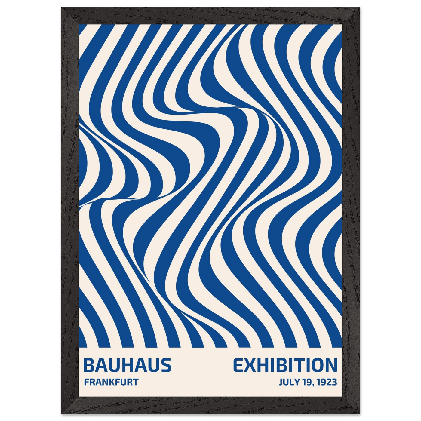 Bauhaus Ausstellung 1923 Op Art Wavy - Vibrantwalls