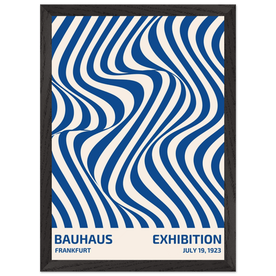 Bauhaus Ausstellung 1923 Op Art Wavy - Vibrantwalls