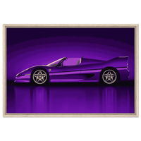 Ferrari F50 Framed Canvas Wall Art - Vibrantwalls