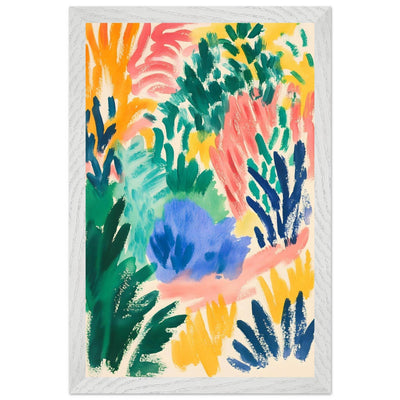 Abstract Floral Delight - Vibrantwalls