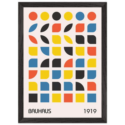 Bauhaus 1919 Geometric Abstract - Vibrantwalls