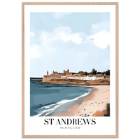 St Andrews Scotland Wall Art - Vibrantwalls