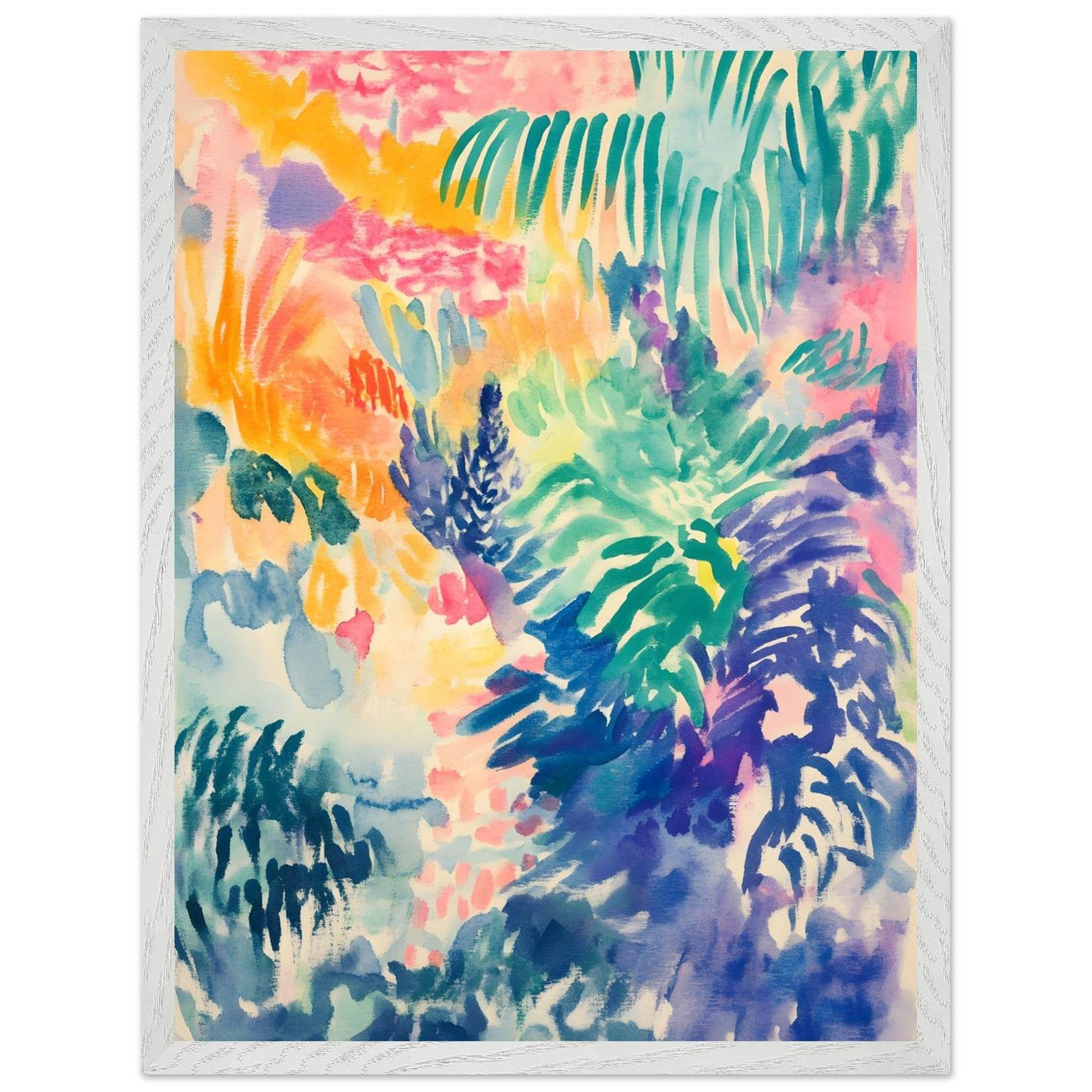 Abstract Floral - Vibrantwalls