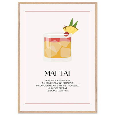 Mai Tai Cocktail Recipe - Vibrantwalls