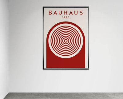 Bauhaus Ausstellung 1923 Concentric Circle - Vibrantwalls