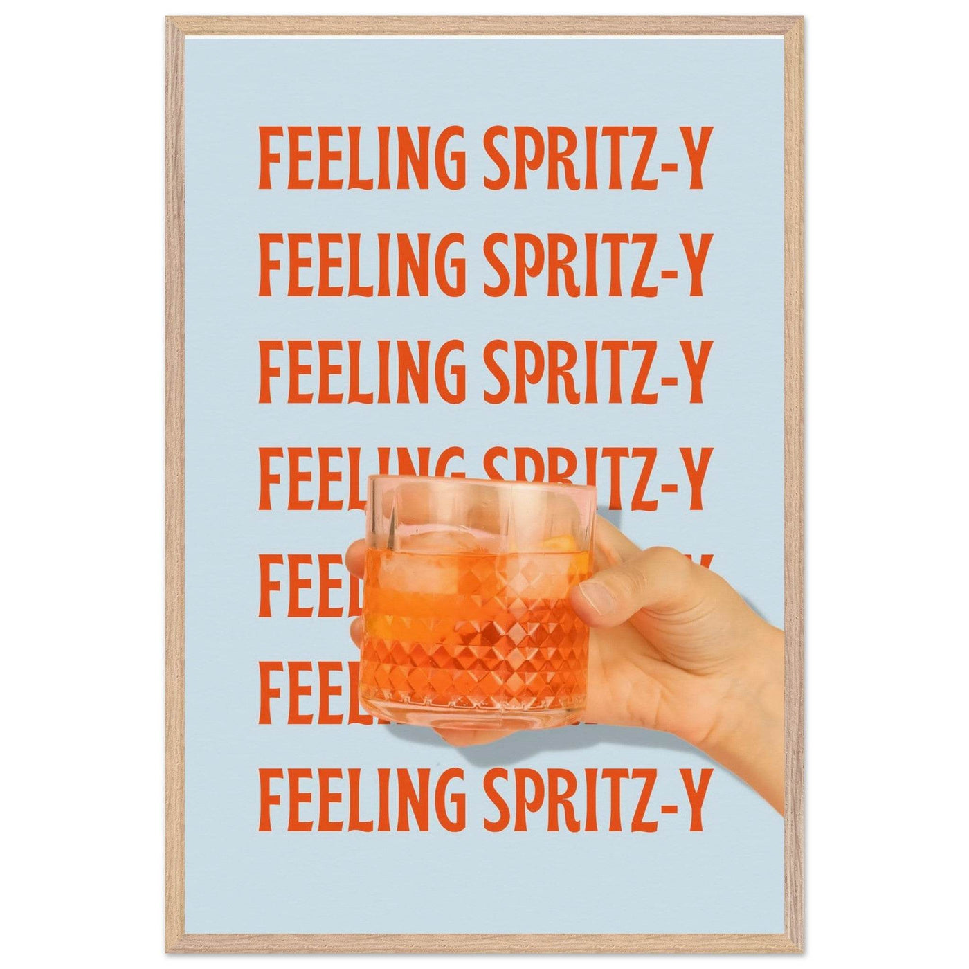 Feeling Spritz-y Fun Bar Quote - Vibrantwalls