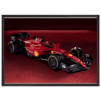 Ferrari Formula 1 Poster – High-Quality Mounted Framed Print - Vibrantwalls