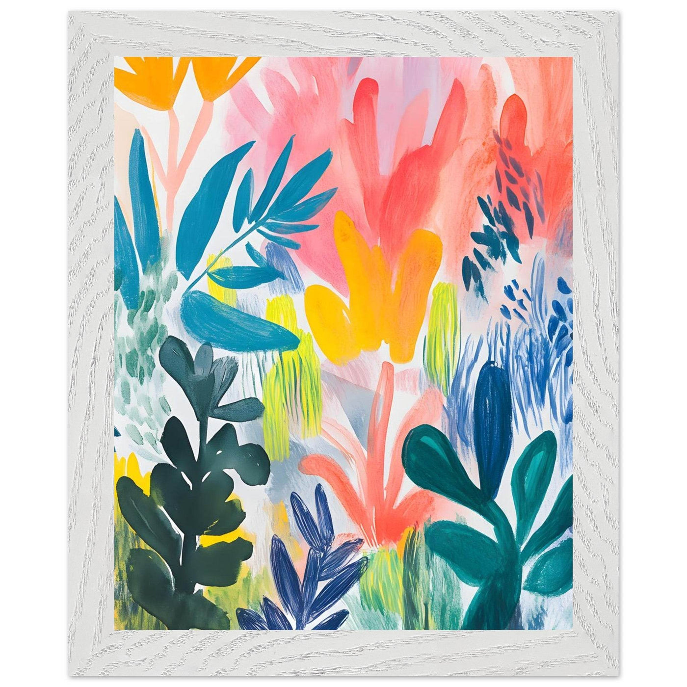 Abstract Floral Henri Matisse Botanical - Vibrantwalls