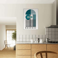 Bauhaus Style Ausstellung 1928 Wall Art - Vibrantwalls