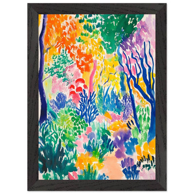 Vibrant Matisse Abstract Garden Joy - Vibrantwalls