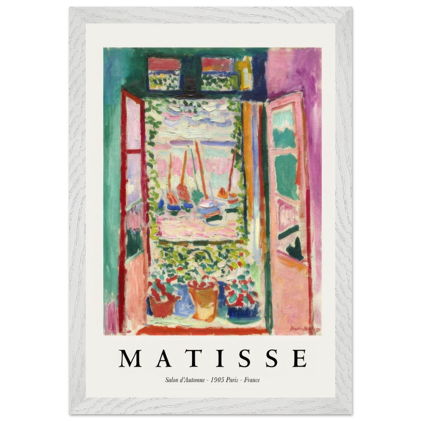 Matisse Open Window Art - Captivating Piece for Modern Decor - Vibrantwalls
