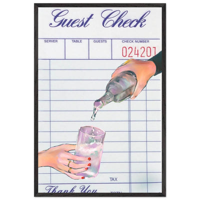 Retro Bar Cocktail Print - Vibrantwalls
