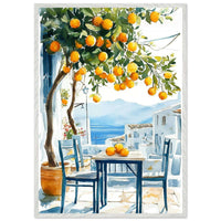Amalfi Coast Lemon Tree Wall Art - Vibrantwalls