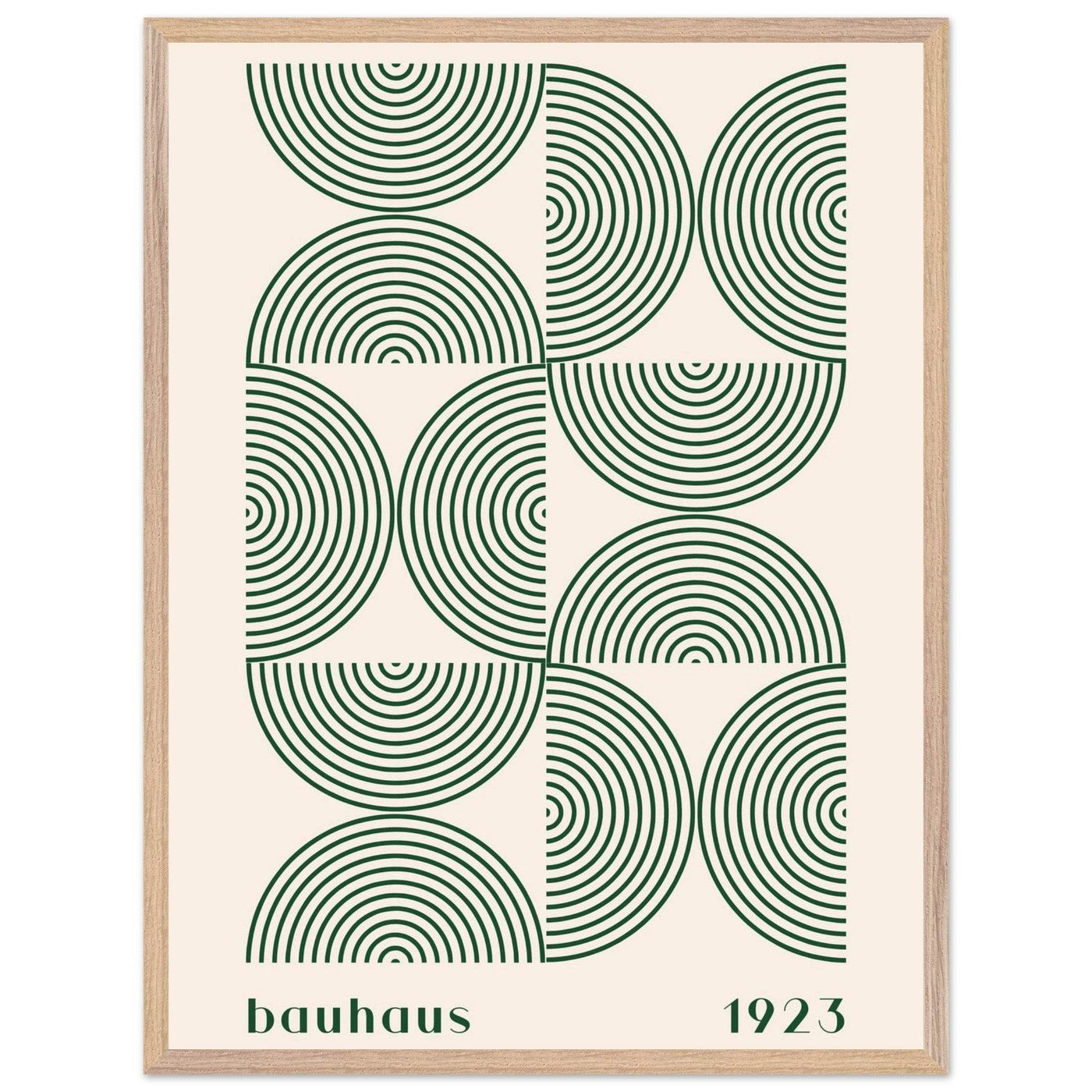Bauhaus 1923 Geometric - Vibrantwalls