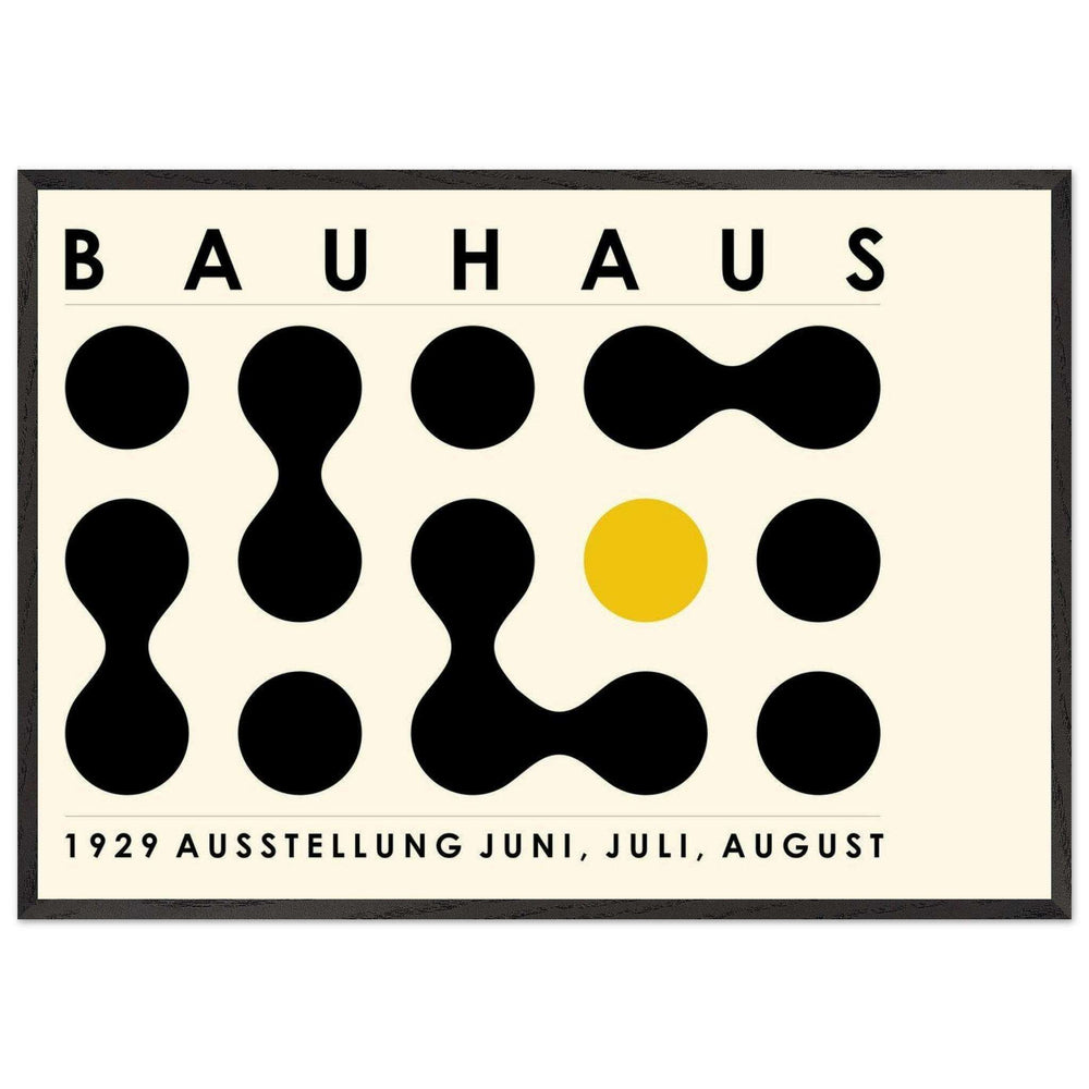 Bauhaus 1929 Exhibition Movement Style Design Poster Wall Art - Vibrantwalls
