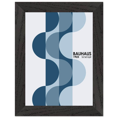 Bauhaus-Style The Blue Design - Vibrantwalls