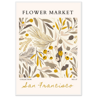 San Francisco Flower Market Wall Art - Vibrantwalls
