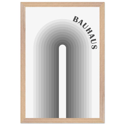 Bauhaus-Style Gradient Arch - Vibrantwalls